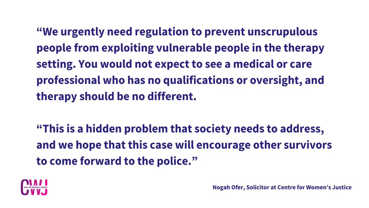 Centre for Women's Justice tweet media