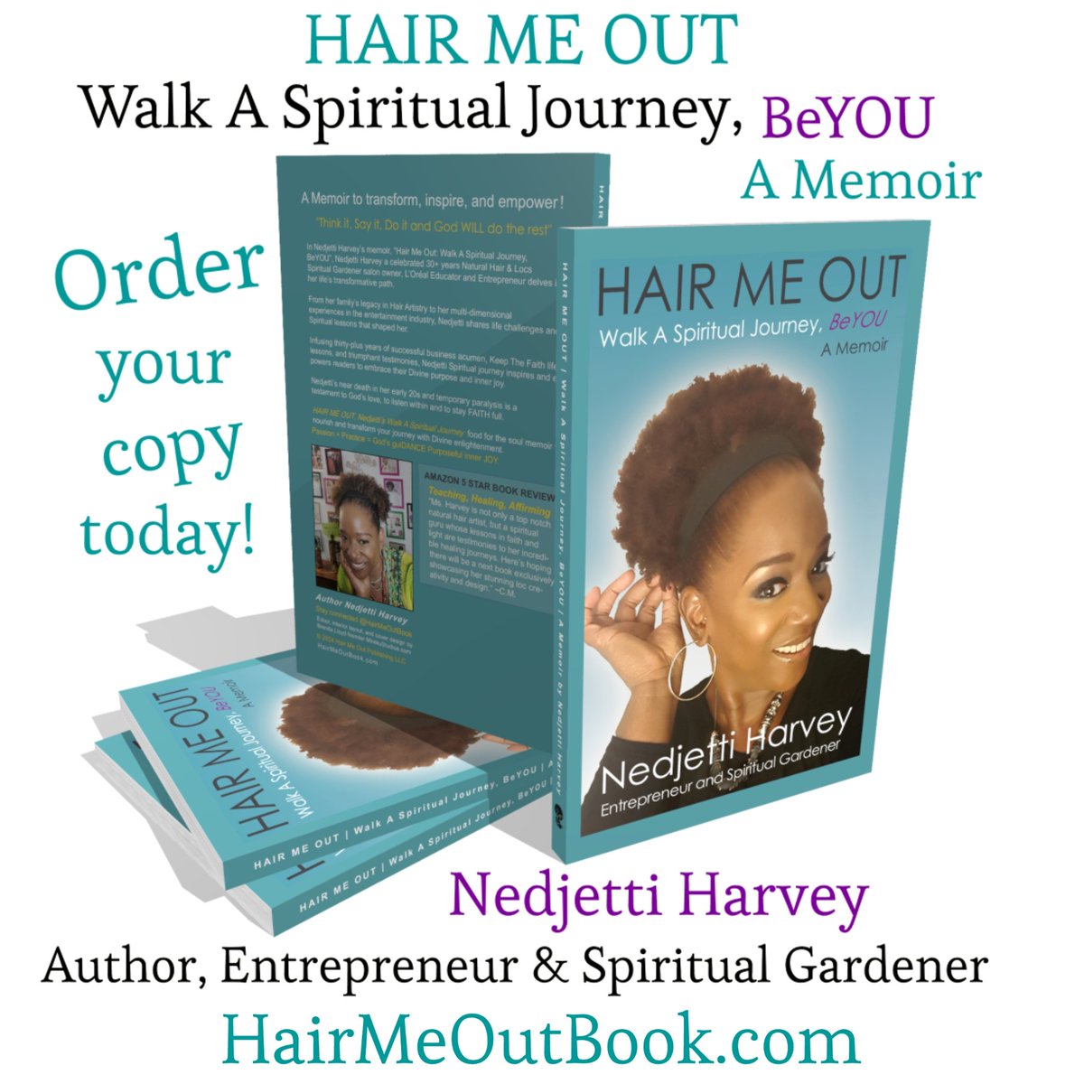 HairMeOut Author Nedjetti Harvey✂️ tweet media