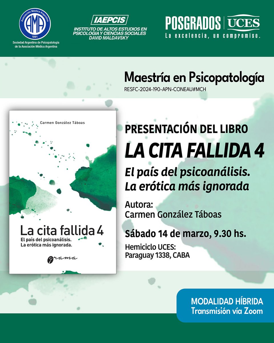 Posgrados UCES tweet media
