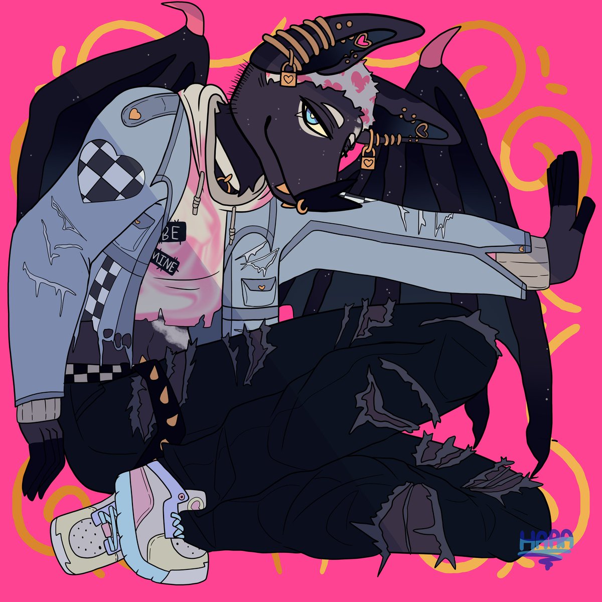 FeralFailure's tweet photo. Some box icons I've been working on!! 
#art #artist #oc #originalcharacter #originalcharacterart https://t.co/OmFTdoCEkh