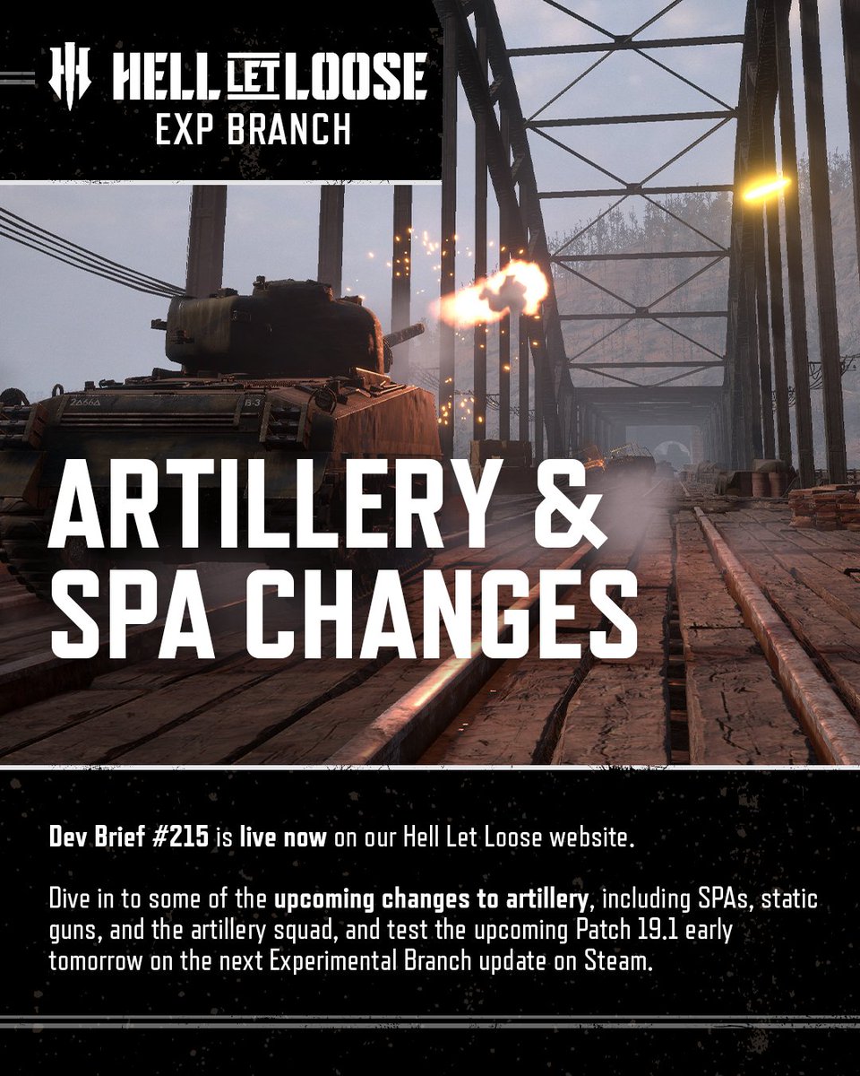 Hell Let Loose tweet media