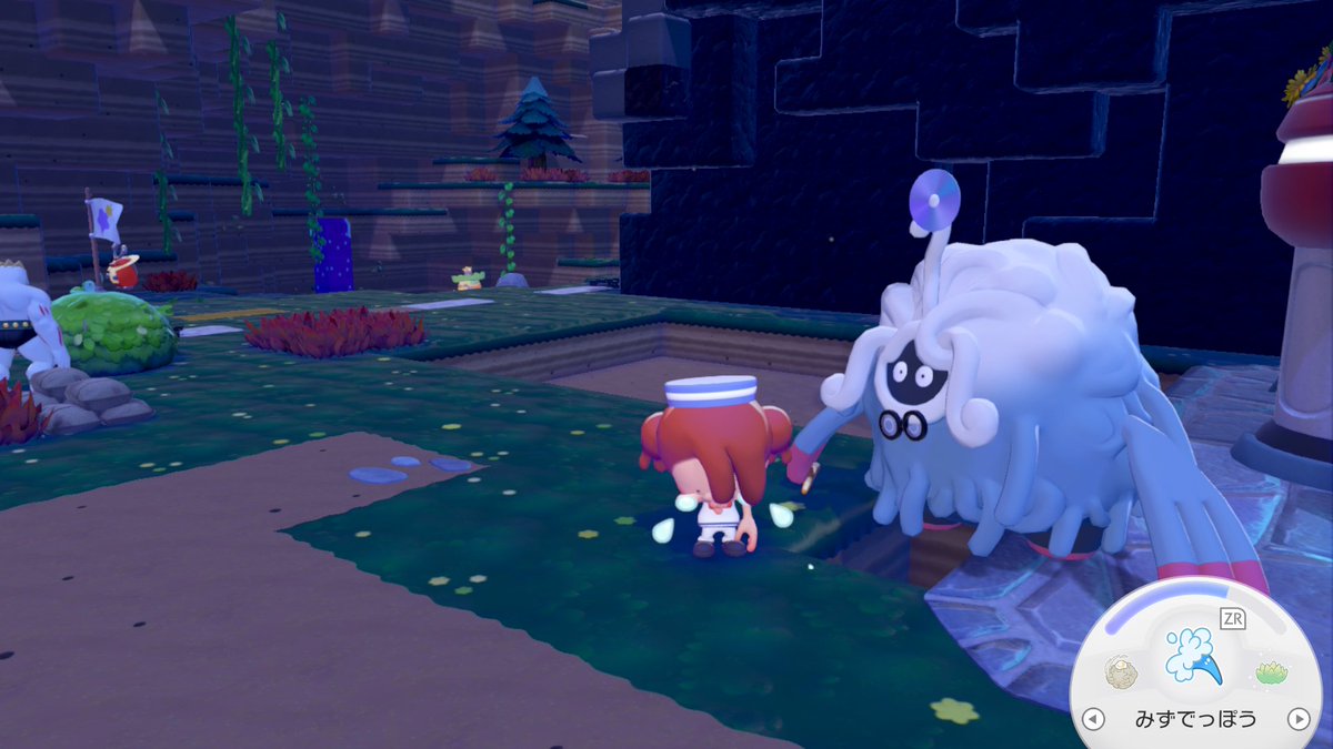 tomomin_game's tweet photo. ぽこあポケモンでモジャンボ博士の下を掘っちゃったら
埋められなくなったんだけど
これって詰んだ？😓🌀
モジャンボ博士って移動する😭？ https://t.co/hIUFiSUxHV