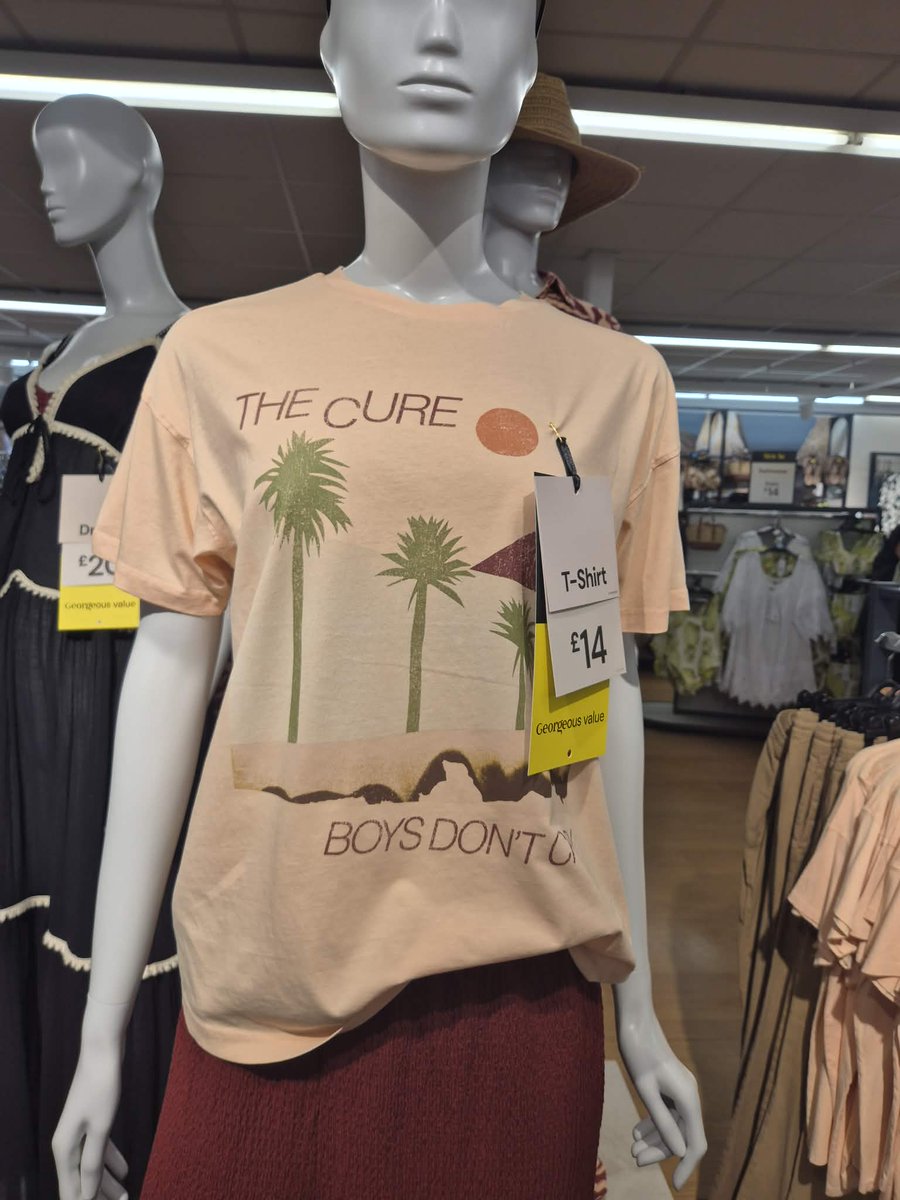 If you pick up on it quick
You can say you were there... 

Available at George (Asda)