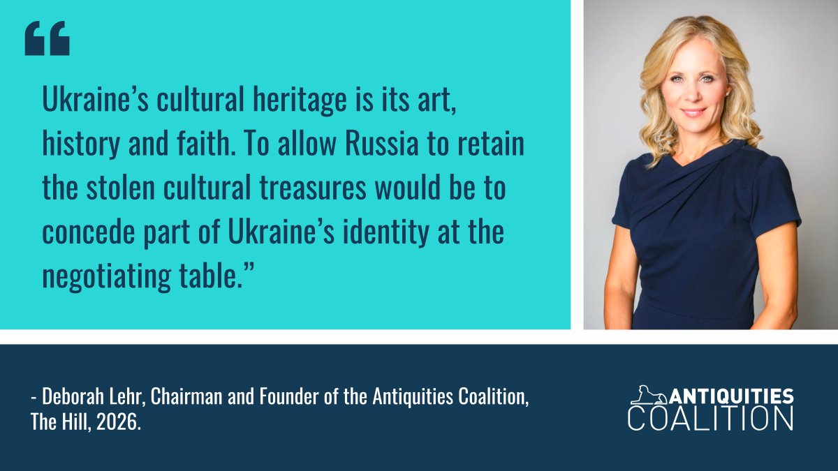 Antiquities Coalition tweet media