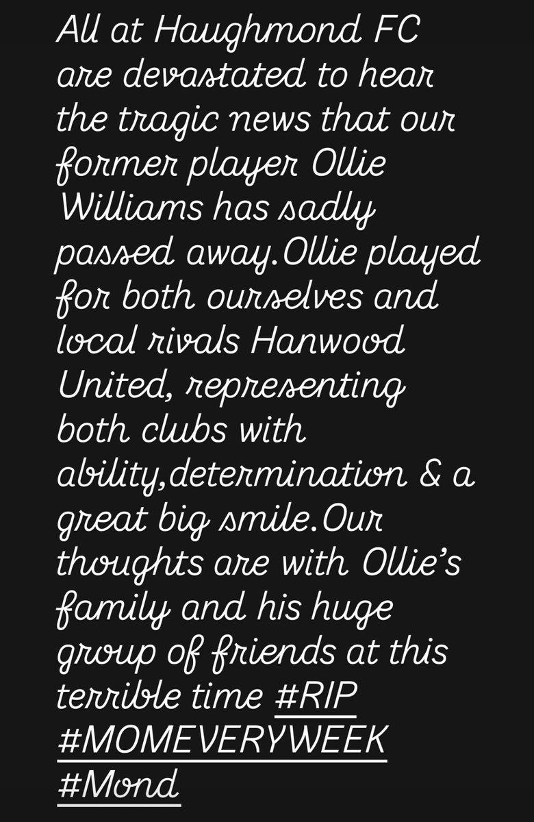 HaughmondFC's tweet photo. May you Rest In Peace Ollie 🕊️🤍❤️ https://t.co/7Yt8JTOCiM