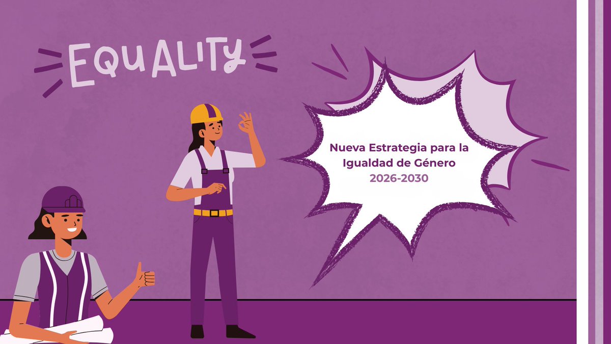 🆕 La <a href="/EU_Commission/">European Commission</a> presenta la nueva Estrategia para la Igualdad de Género 2026-2030 con el fin de lograr una Europa más igualitaria.

🎯 Reforzará la actuación de la #UE en ámbitos fundamentales.

🔗 Descubre más aquí: f.mtr.cool/ccuhraetjl
#Igualdad #WCBLatAm