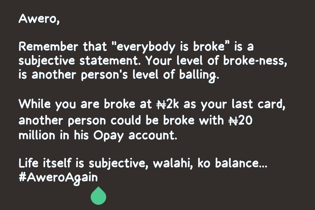 aweroinfo's tweet photo. There's levels to broke-ness... #AweroAgain https://t.co/PBaHSkVDKy