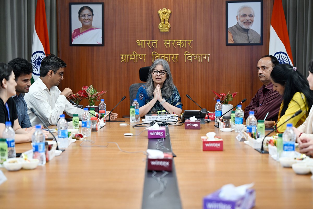 Ministry of Rural Development, Government of India tweet media