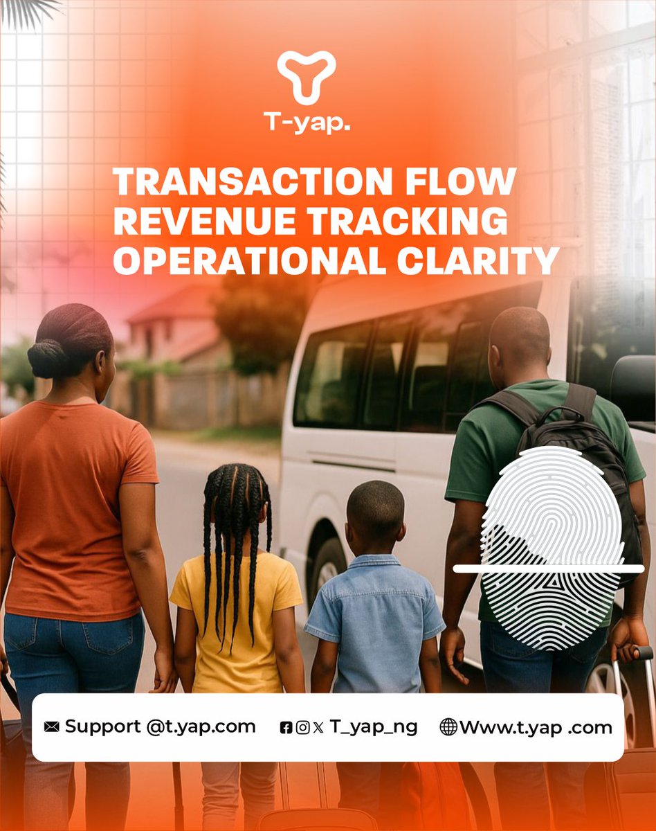 T_YAP__NG's tweet photo. Better systems create better journeys.
Track the flow.
Understand the revenue.
Operate with clarity.
#TYap #TransportInnovation #DigitalPayments #UrbanSystems https://t.co/KkPot7KN3L