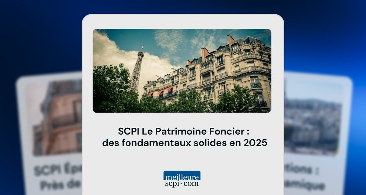 Meilleure SCPI tweet media