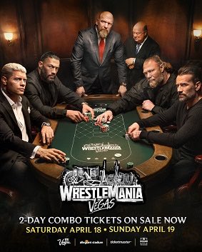ZamasuRose45's tweet photo. It looks like what happens in Vegas ain’t staying Vegas this time♥️♣️♦️♠️🃏 #wrestlemania42 https://t.co/ln3nSQExZ3
