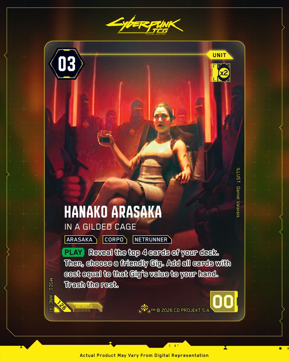 Cyberpunk Trading Card Game tweet media