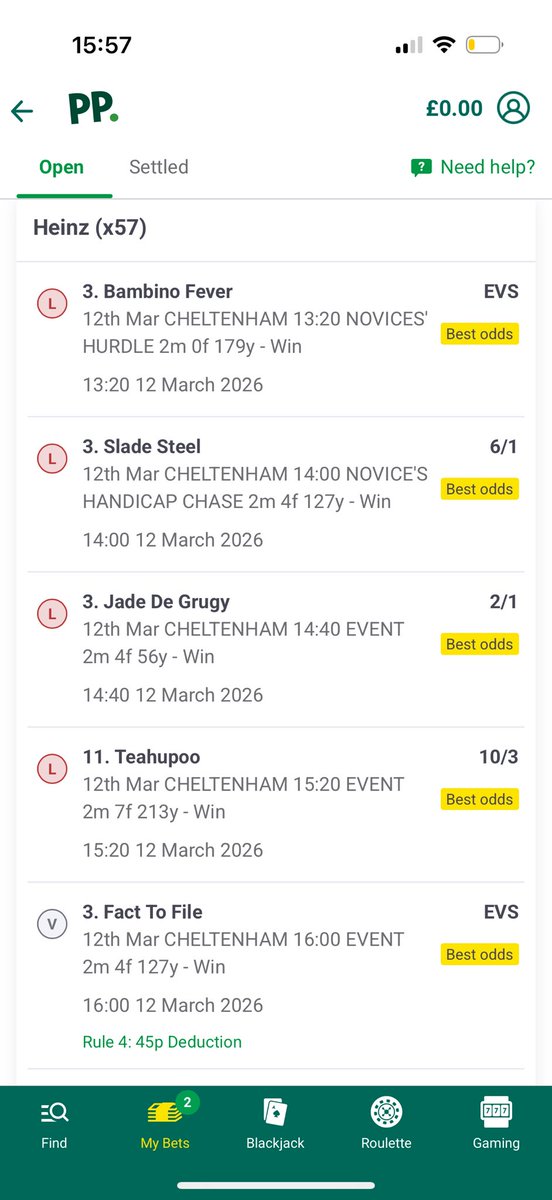 Another good day in the VIP, we go again tomorrow!