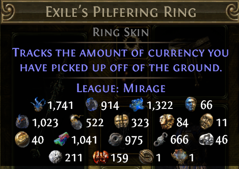 Strafeous's tweet photo. Day 6 and a mirror drops.
What a pathetic looking ring, then suddenly a mirror.
#PathOfExile, #PoE, #PoE1, #MirrorOfKalandra, #MirrorDrop, #RNG, #ARPG, #LootDrop, #GamingLuck, #RareDrop, #PoELoot, #PoEEconomy, #GrindingGearGames, #GGG, #MirageLeague, #PoETwitter, #PoECommunity https://t.co/0vt5fh7AwB