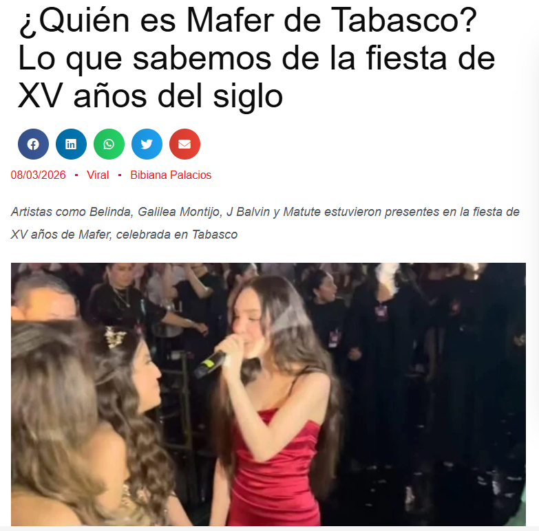 TransforMEME's tweet photo. En México está mal circular fotos del hijo de Luis Miguel pero sí pueden subir la foto de una quinceañera porque se "quiere sospechar" que su papá está metido en corrupción. https://t.co/IYygdB3cZt