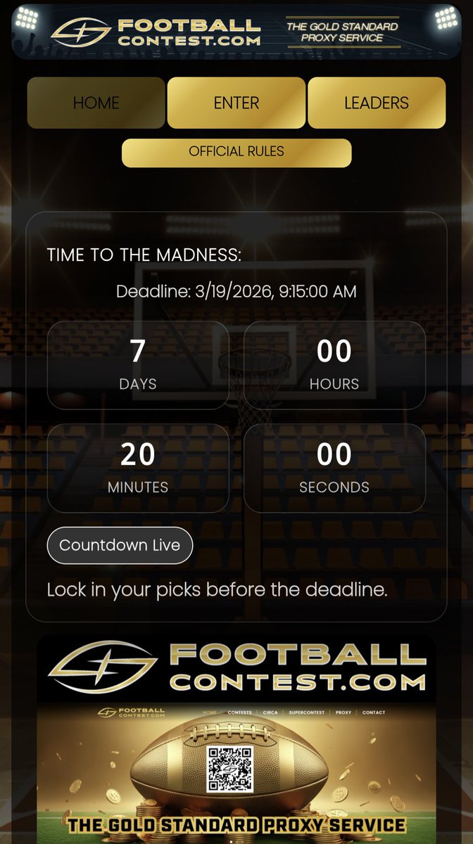 Circa Million/Survivor/SuperContest Proxy Service tweet media