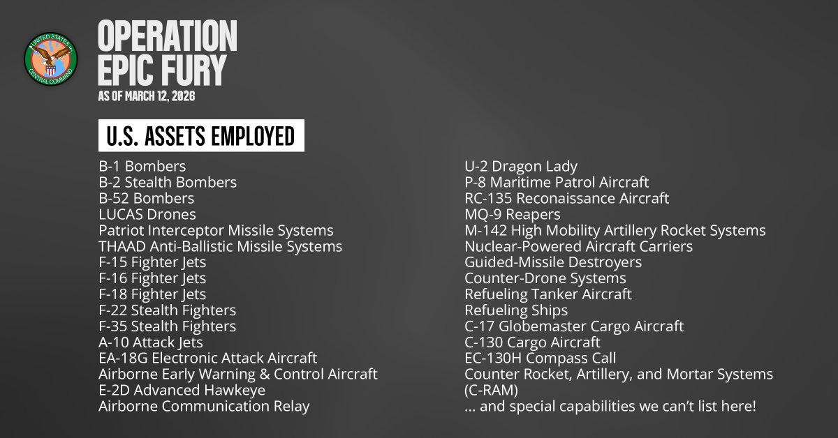 U.S. Central Command tweet media