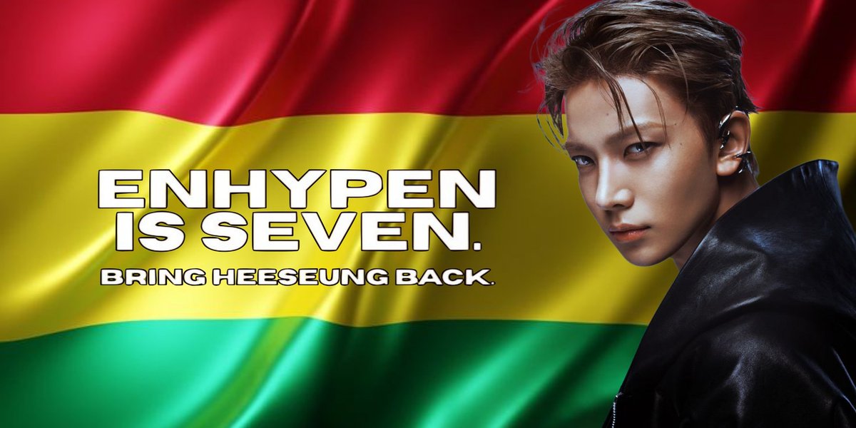 BoliviaEnhypen's tweet photo. ㅤㅤㅤㅤㅤㅤㅤㅤㅤㅤㅤㅤENGENE BOLIVIAㅤ🇧🇴
¡NO SE DETENGAN! SIGAN CON LOS "#"
@BELIFTLAB Years of concerns cannot be ignored. Respect ENHYPEN and protect the group’s integrity. Individual pursuits should not come at the cost of seven.
ENHYPEN IS SEVEN
#BELIFTLABTREATENHYPENBETTER https://t.co/VEYfzqZ0LD