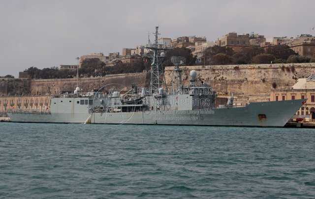 Shipguru's tweet photo. #armadaespañola #frigate #ESPS #NAVARRA F 85 #berthed at #grandharbourmalta - 08.03.2026 - https://t.co/nfgboxc3g3 - NO PHOTOS can be used or manipulated without our permission @ArmadaEspanola_ @DramaWarship @WarshipsIFR @WorldofWarships @Gibdan1 @key2med https://t.co/vUwsDIAOaE