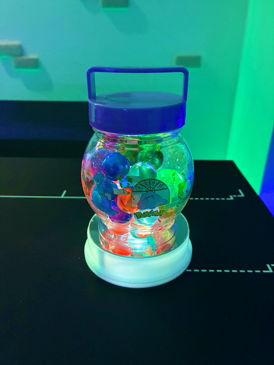 コメダ×ぽこポケコラボのだるまグラス
改良の余地あり。(LEDが暗い)