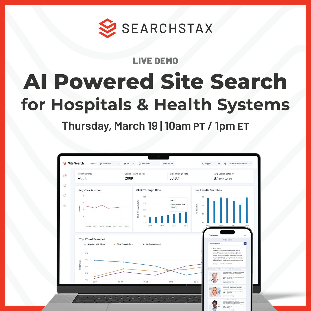 SearchStax tweet media