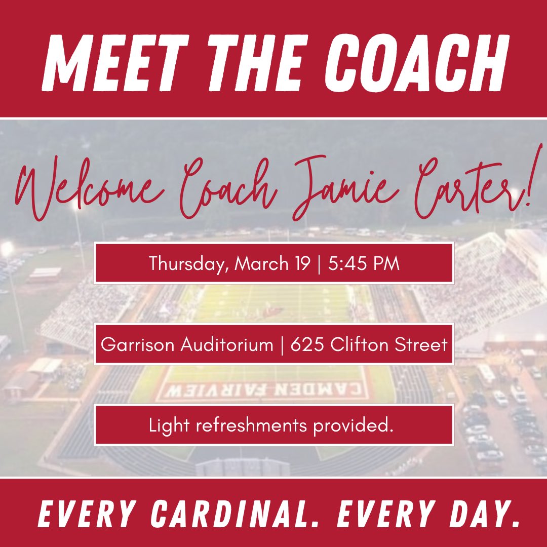 Camden Fairview Cardinal Football tweet media