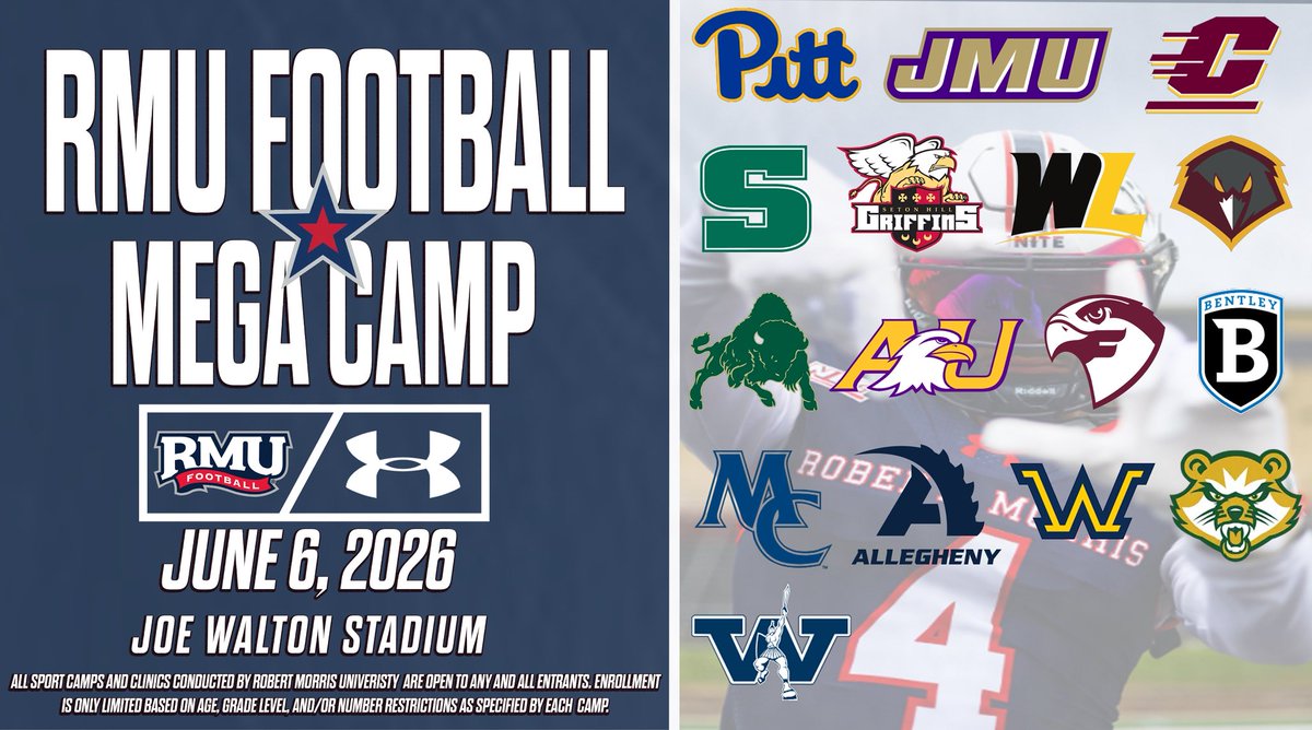 RMU Football tweet media