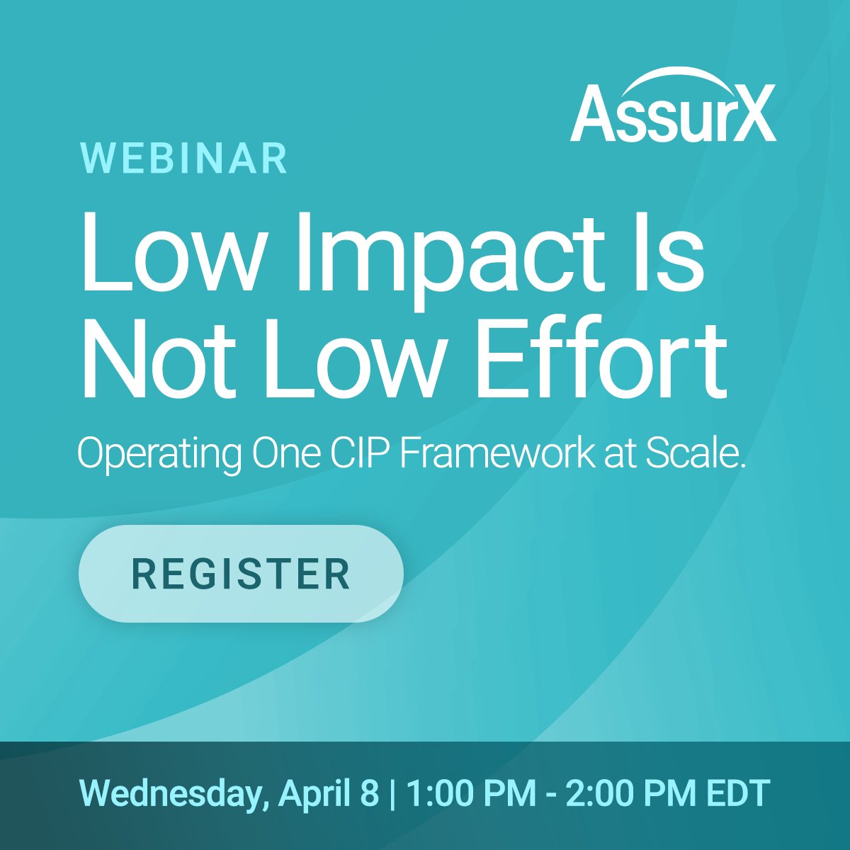 ComplianceTips's tweet photo. Join us for a webinar on modernizing controls and evidence for low impact environments, hosted by Energy Central, on April 8th.

Register Here: https://t.co/H7fnww1cIX https://t.co/tid0vhhVxy
