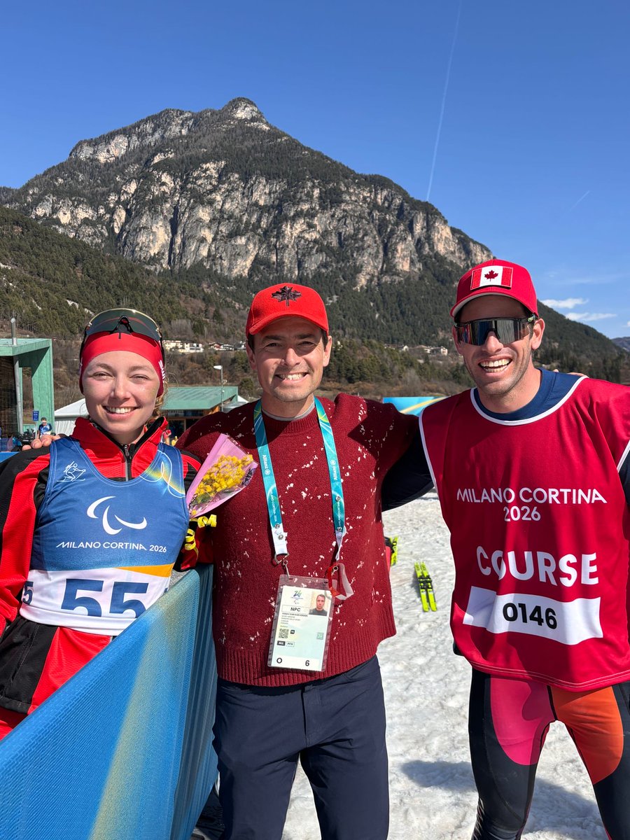 It’s been such an incredible Paralympic Games so far! It was been such a privilege to witness the dedication of our athletes firsthand in Milano Cortina. Next stop for me: the Arctic Winter Games! Even from afar, I’ll be rooting for the rest of the squad as they finish strong. 🇨🇦