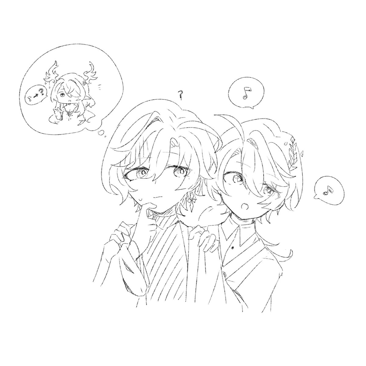 Roty1787360's tweet photo. modern AU

#illuga #aedon #Genshinimpact https://t.co/yh0fqLohOU