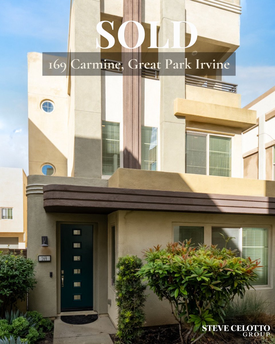 SteveCelotto's tweet photo. JUST SOLD
169 Carmine, Irvine

Multiple offers. Sold quickly. Closed at $1,325,000.

A strong result in Great Park, and a great outcome for our clients. https://t.co/hQN6ULl80z