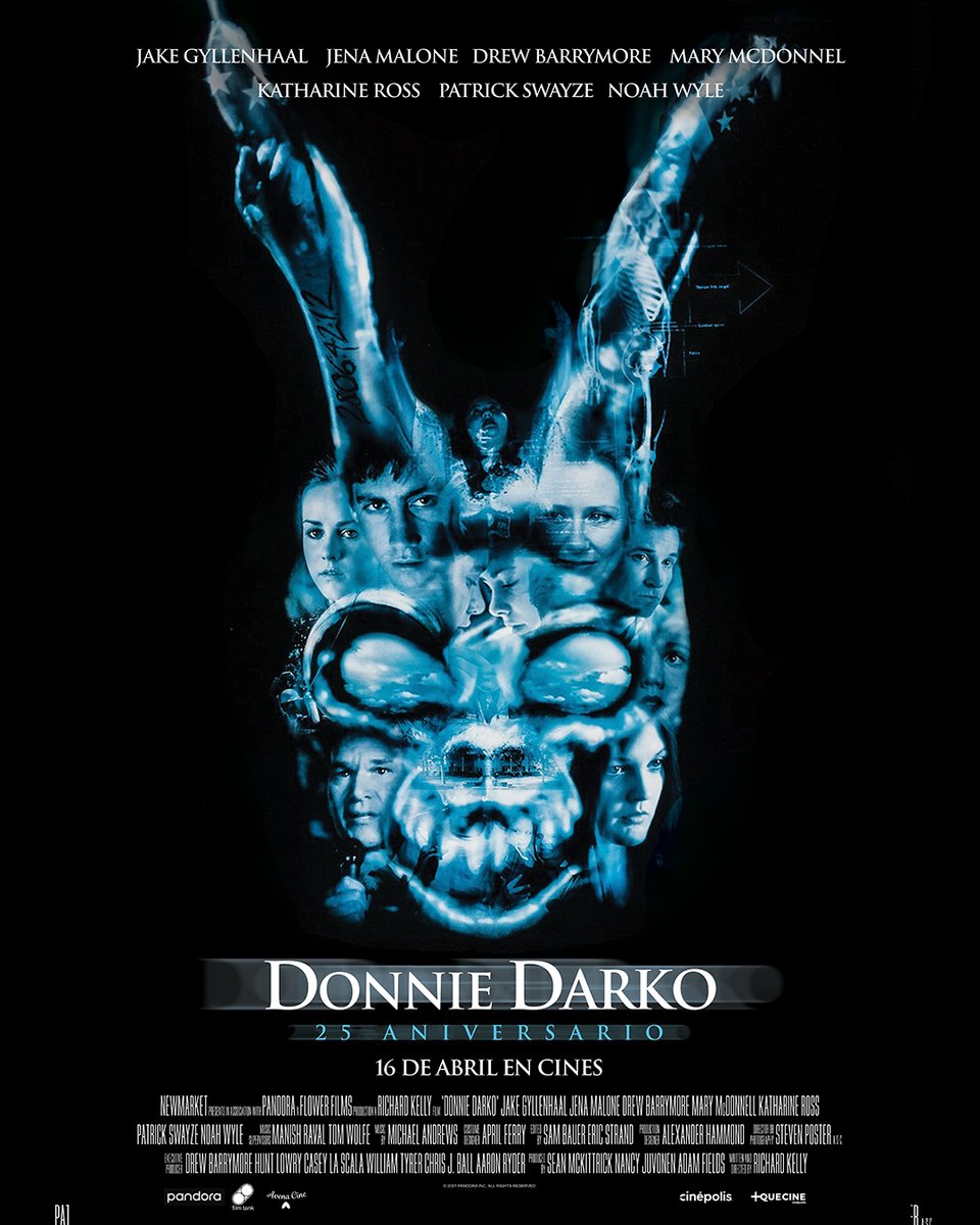 Hace 25 años conocimos a #DonnieDarko… ¡y muy pronto regresará a la pantalla grande! 🐰🎬 ¿List@ para revivirla? 
<a href="/MasQueCineLatam/">Más Que Cine Latam</a>