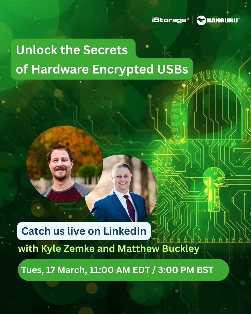 iStorage tweet media