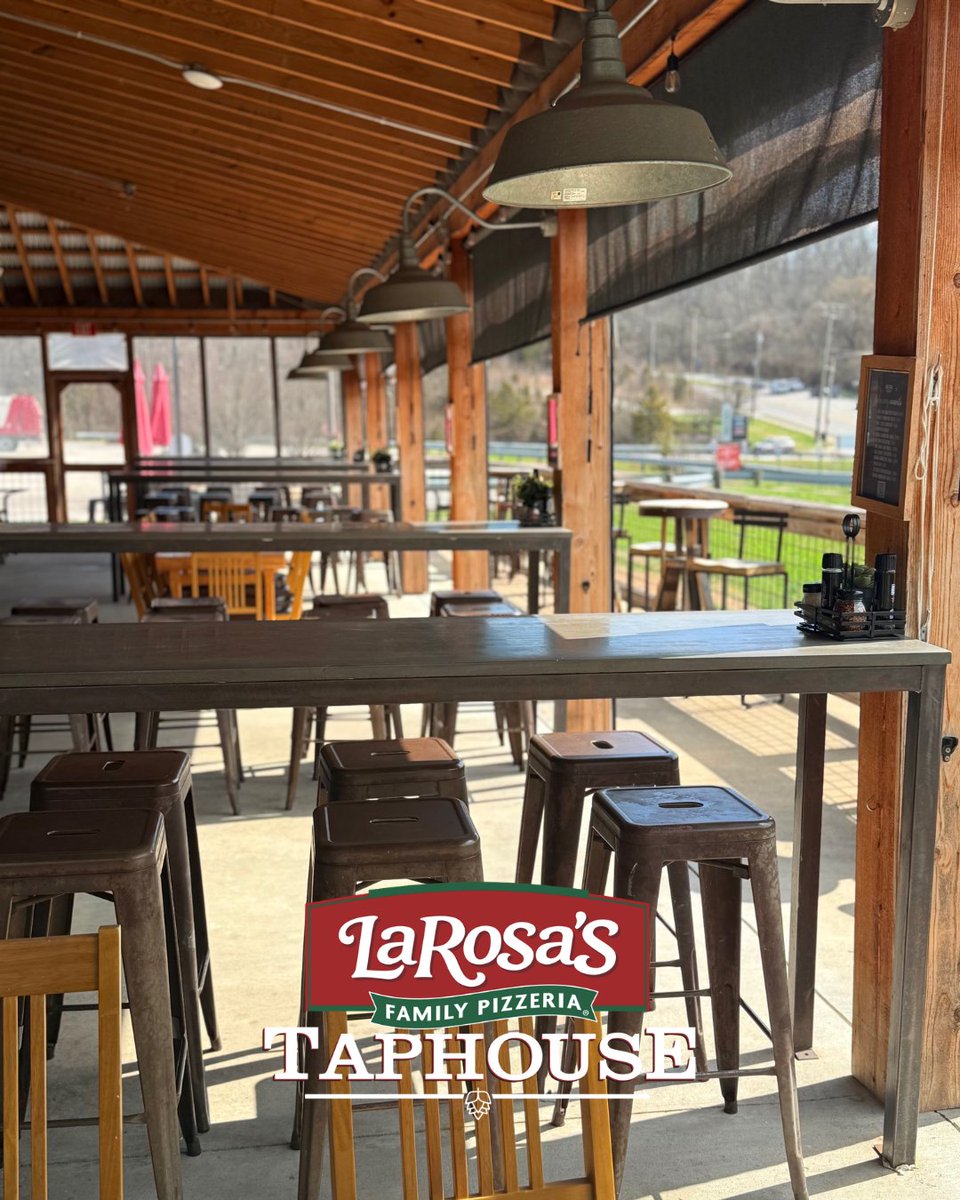 LaRosa’s Mt. Washington Taphouse is now OPEN for delivery, pick up, and dine-in! ✂️🎀 Check it out at 5230 Beechmont Ave! It's the same menu you know and love alongside a wide selection of <a href="/BigAshBrewing/">BigAshBrewing</a> craft beers, wine, and hard seltzers. Join us inside, outside, or on the