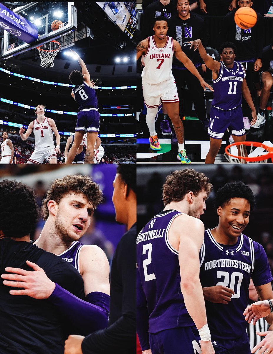 Northwestern Basketball tweet media