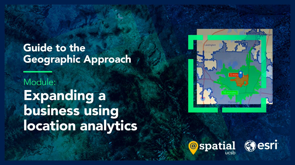 Esri GIS Education tweet media