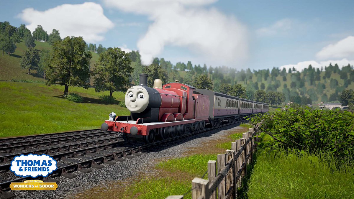 James’s promotional video for Thomas and Friends: Wonders of Sodor has been released!