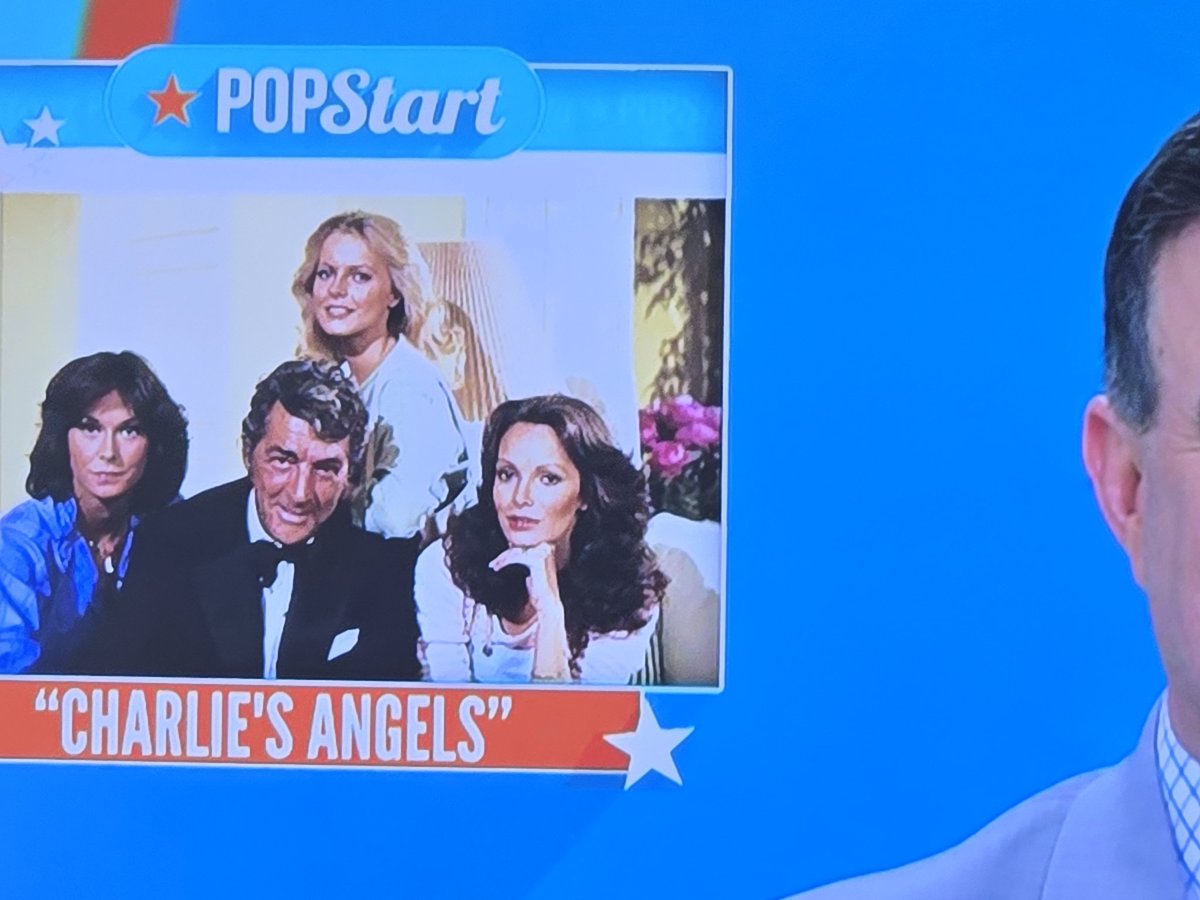 MikeMaxwell19's tweet photo. @TODAYshow @carsondaly11 what's with the Charlie's Angels story with a picture of DEAN MARTIN?  #WHATSUP https://t.co/koOuQqThVv
