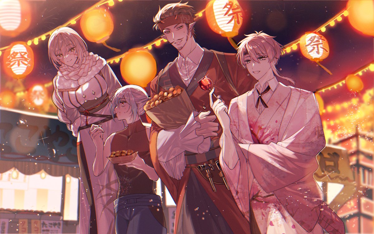 Asyu_san11's tweet photo. 四季送り自陣。
毎年皆で夏祭り行こうな…… https://t.co/HjIJDm49SS