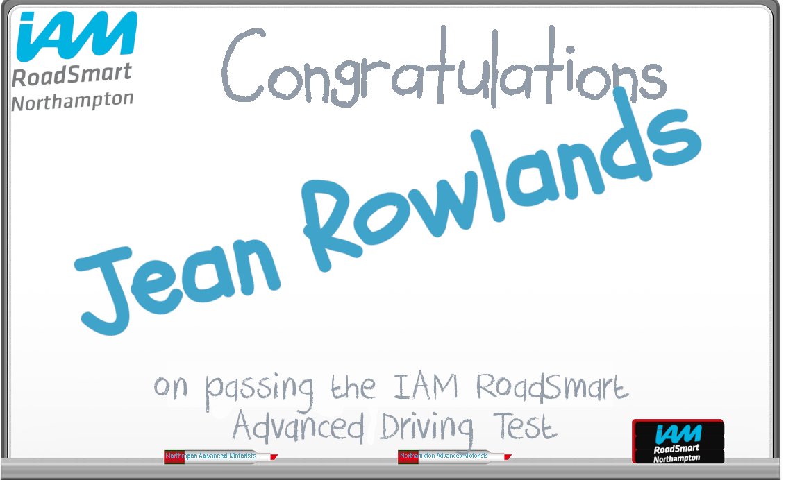 Northampton Advanced Motorists tweet media