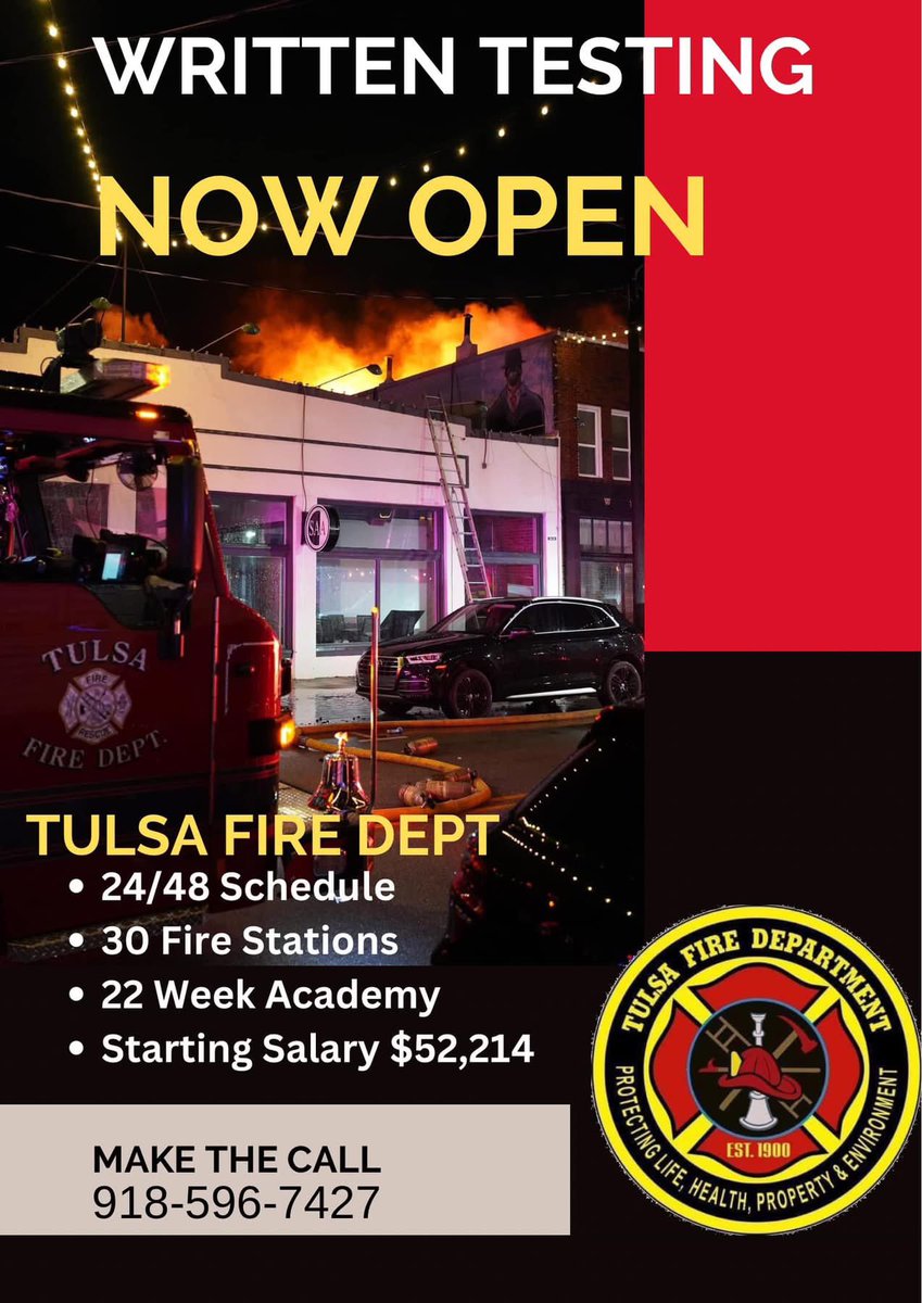 Tulsa Fire Dept. tweet media