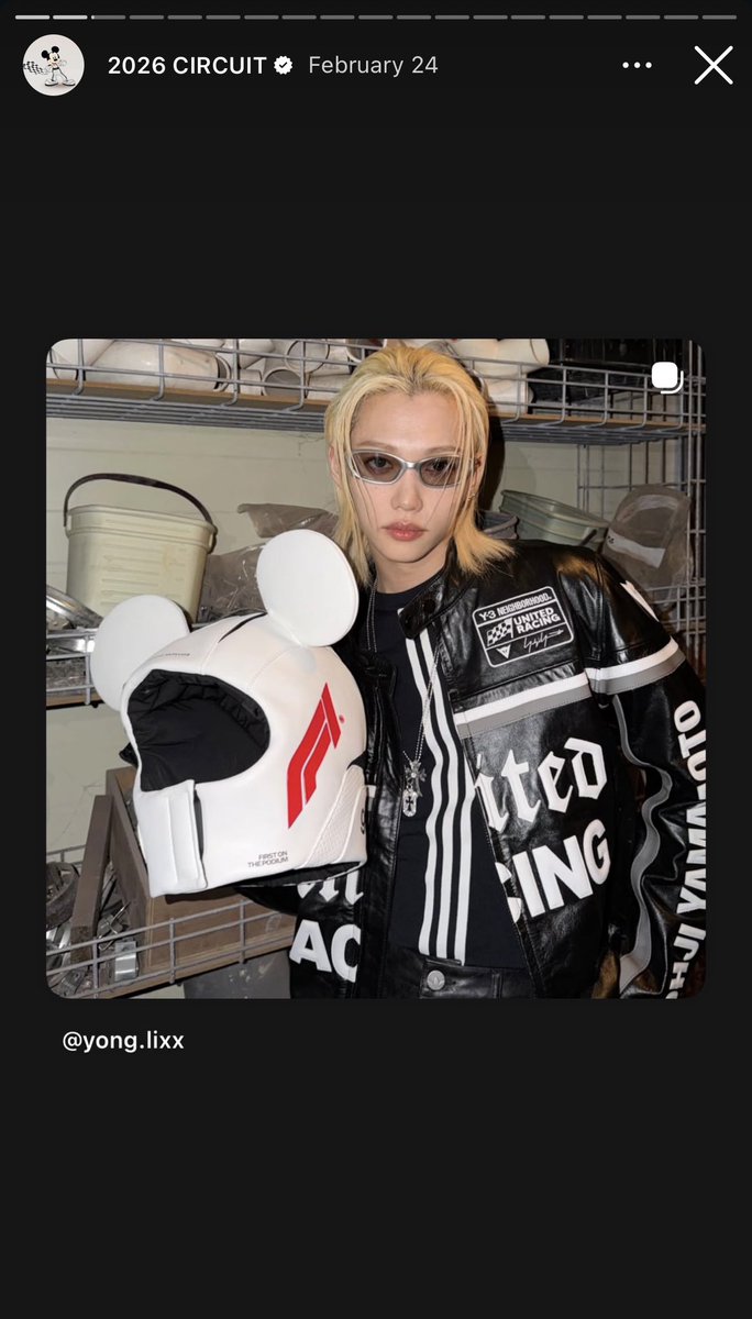 ArabFelix_915's tweet photo. •260312||
—تمت اضافة منشور التعاون مع ليكس الى هايلايت 2026 Circuit Collection في حساب Gentle Monster الرسمي عبر الانستقرام✨❤️🔥!
#GENTLEMONSTERxFELIX
#Felix #haah https://t.co/gpijksmqBA