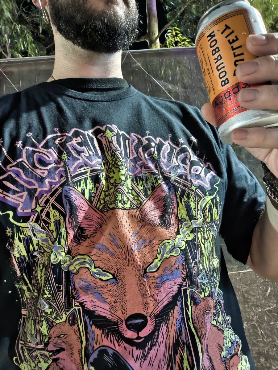 The fox god blessed us today...