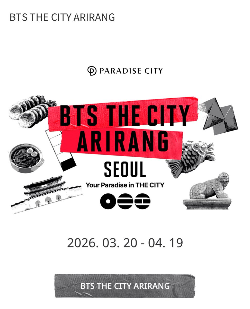 Paradise City is set to celebrate the release of BTS' new album
