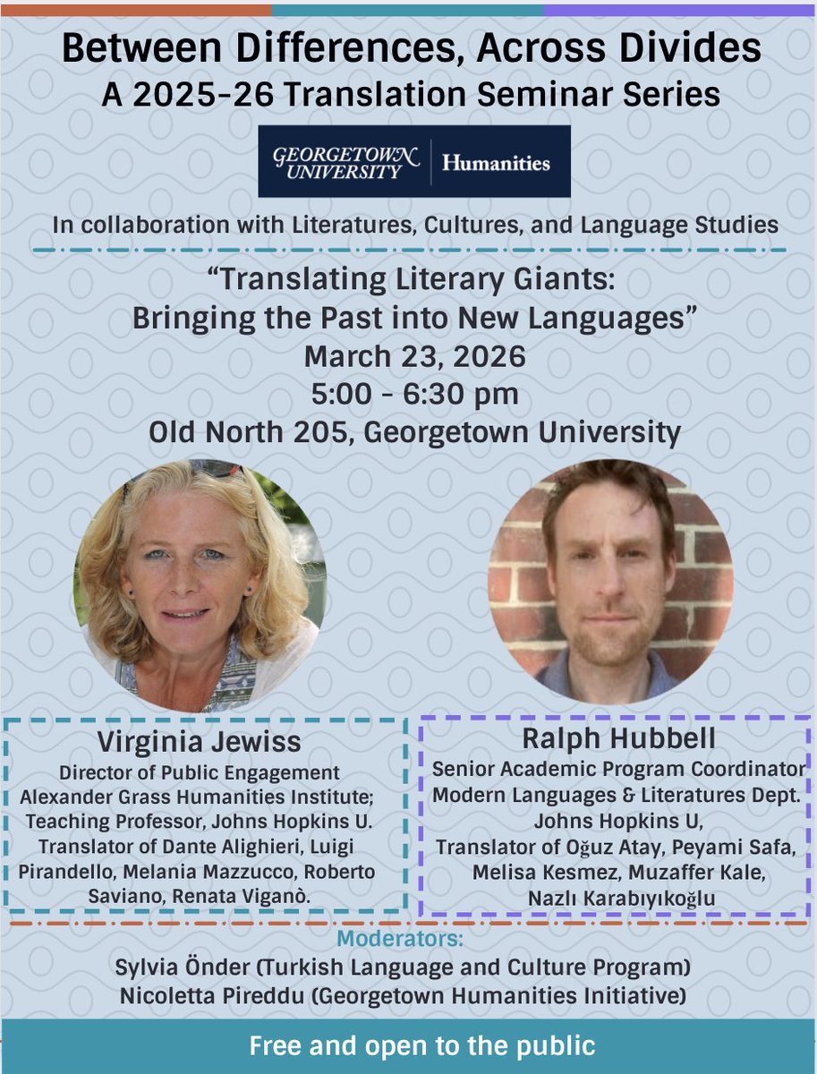 Georgetown Humanities Initiative tweet media