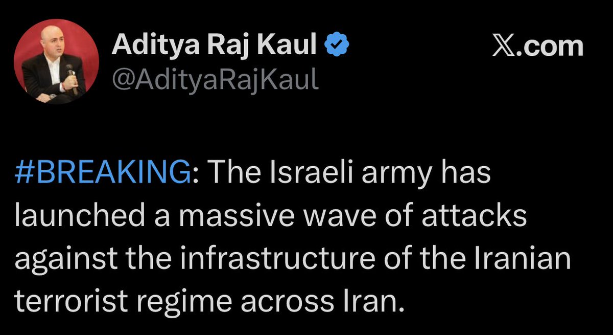 If ⁦<a href="/ndtv/">NDTV</a>⁩ reporters are calling Iran’s government a “terrorist regime”, then what the hell is our foreign minister doing talking to Iran’s Foreign Minister? Why did the Foreign Secretary express condolences at the Iranian embassy? ⁦<a href="/rahulkanwal/">Rahul Kanwal</a>⁩