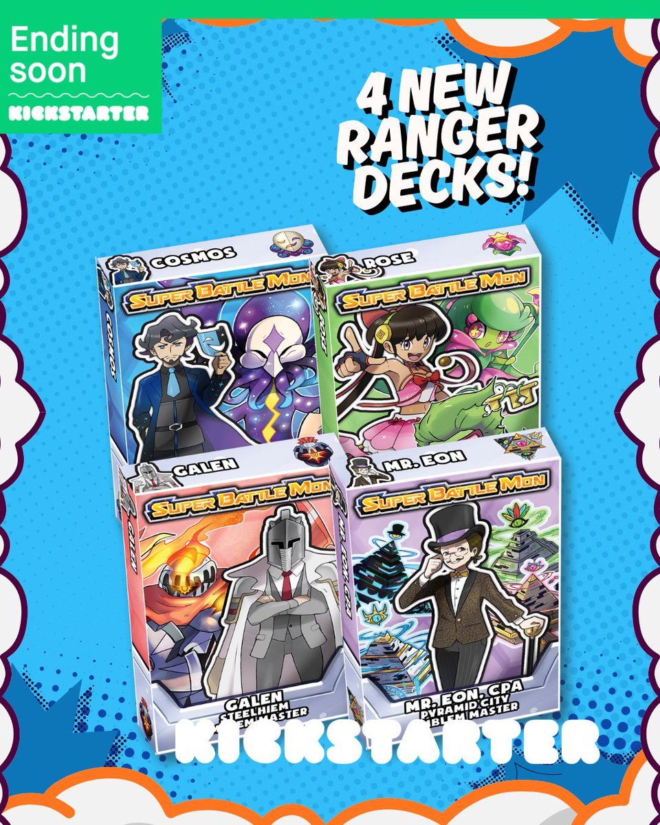 Quinn ◇ Super Battle Mon 🔛 Backerkit ◇ tweet media