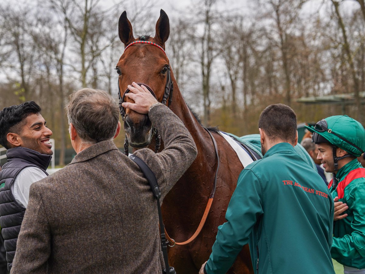 AgaKhanStuds's tweet photo. π₯π₯ 2 winners from 2 runners today @fgchantilly.
#Synaran (πΈ1), by Mehmas out of #Syrdarya, won the Prix du Lieutenant.
#Edaja (πΈ2), by #Siyouni out of Stakes winner #Edisa, won the Prix des Princesses to remain unbeaten. π’π΄ https://t.co/AGDiofwTNK
