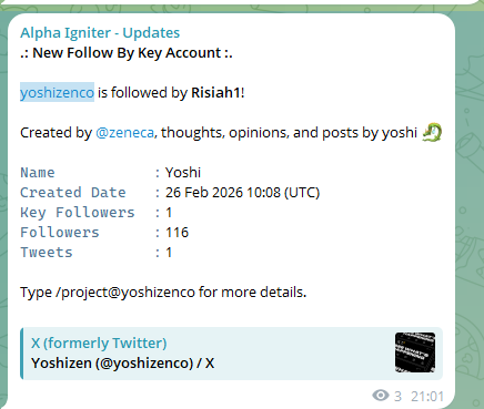 Alpha Igniter tweet media