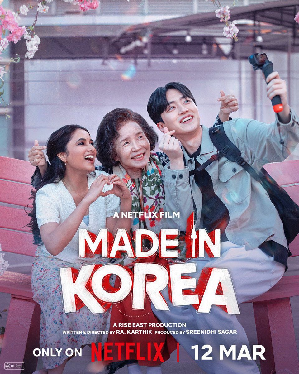 LetsXOtt's tweet image. MADE IN KOREA FULL MOVIE REVIEW 

#MadeInKorea — A heartwarming, feel-good film with an excellent story and a brilliant exploration of Korean culture. From the beautiful Seoul visuals to the small-town roots of the @priyankaamohan , A Perfect  Casting 👌👌 , especially Priyanka